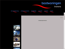 Tablet Screenshot of bootwoningen.nl